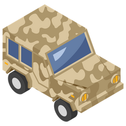 Army Jeep  Icon