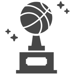 Troféu de basquete  Ícone