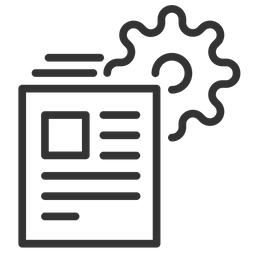 Data configuration  Icon