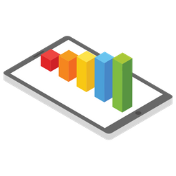 Gráfico de barras  Ícone