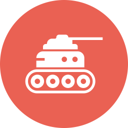 Tanque Militar Batalha Ícone