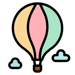 Hot air balloon  Icon