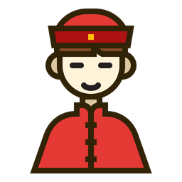 Chinese Man  Icon