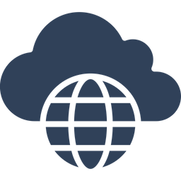 Cloud network  Icon