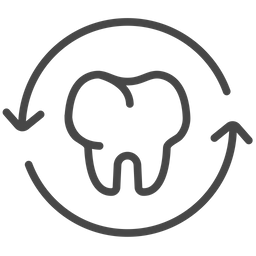 Tooth replacement  Icon