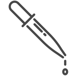 Droper Drop Laboratory Equipment Icon