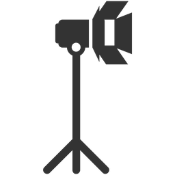 Scheinwerfer  Symbol