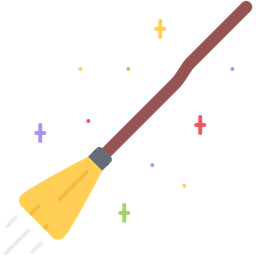 Flying broom  Icon