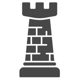 Chess rook  Icon