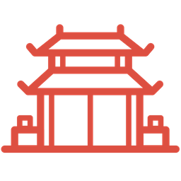 Chinese temple  Icon