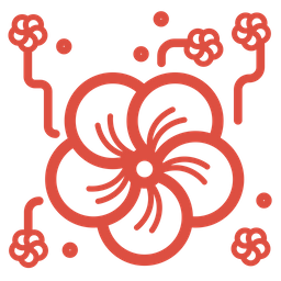 Chinese flower  Icon