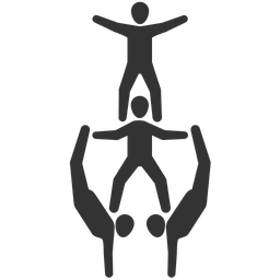 Gymnastic group  Icon