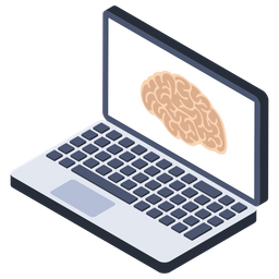 Brain Theme Brain Screening Ct Scan Icon