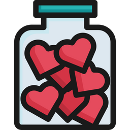 Heart bottle  Icon