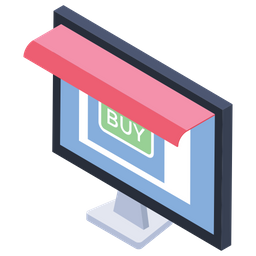 Buy Online Online Shopping Ecommerce Icon
