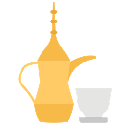 Arabischer Kaffee  Symbol