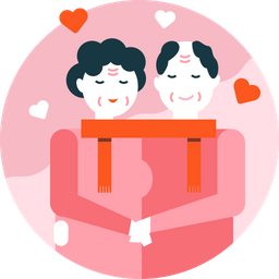 Old couple  Icon