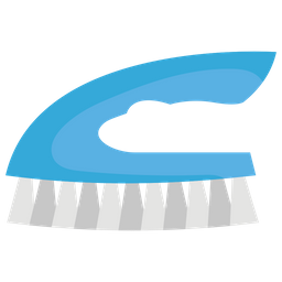 Cleaning Brush  Icon