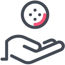 Hand button  Icon