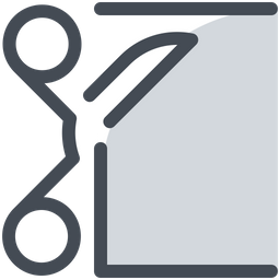 Cutting cloth  Icon