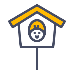 Vogelhäuschen  Symbol