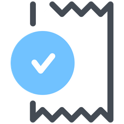 Approved bill  Icon