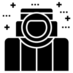 Astronautenkostüm  Symbol