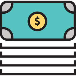 Currency Stack  Icon