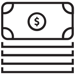 Currency Stack  Icon