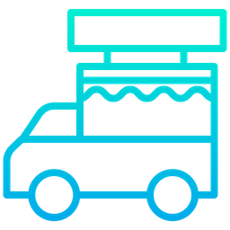 Food Car  Icon