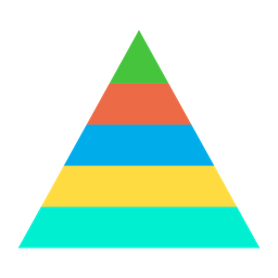 피라미드  아이콘