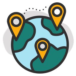 Global location  Icon