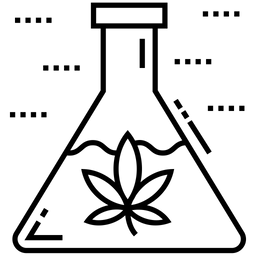 Cannabis Chemical Test  Icon