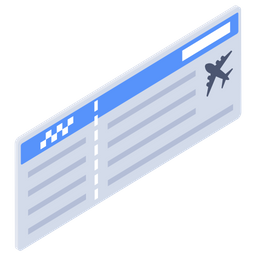 Airplane Tickets  Icon