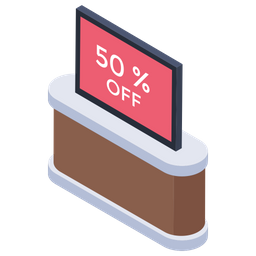 50% discount  Icon