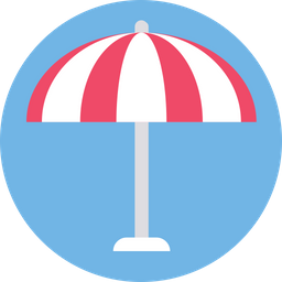 Beach Umbrella  Icon