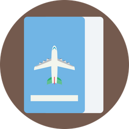 Air Ticket  Icon