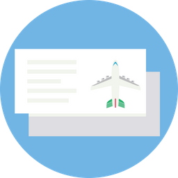 Air Ticket  Icon