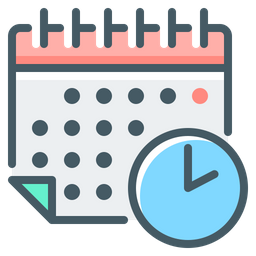 Event Calendar Time Icon