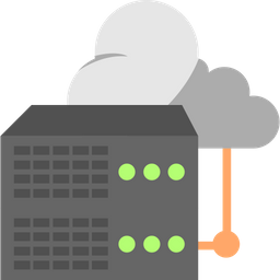 Cloud Database  Icon