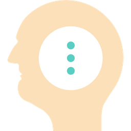 Menschliches Gehirn  Symbol