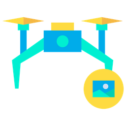 이미지 드론  아이콘