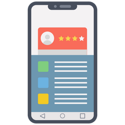 Rating Social App Customer Feedback Icon