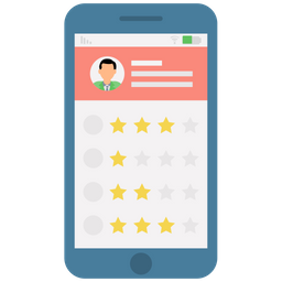 Rating Social App Customer Feedback Icon