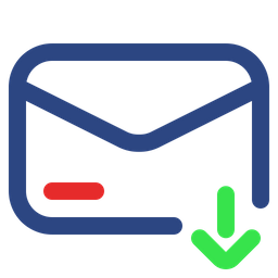 Mail herunterladen  Symbol