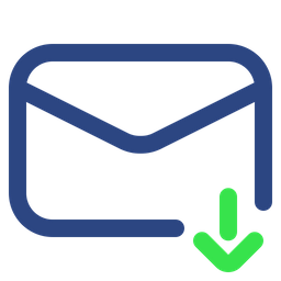 Mail herunterladen  Symbol