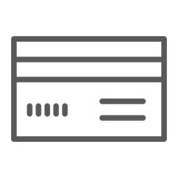 Kreditkarte  Symbol