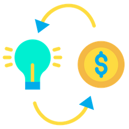 Idee in Dollar  Symbol