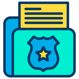 File Keeper Folder Police Folder Icon