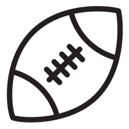 Amerikanischer Fußball  Symbol